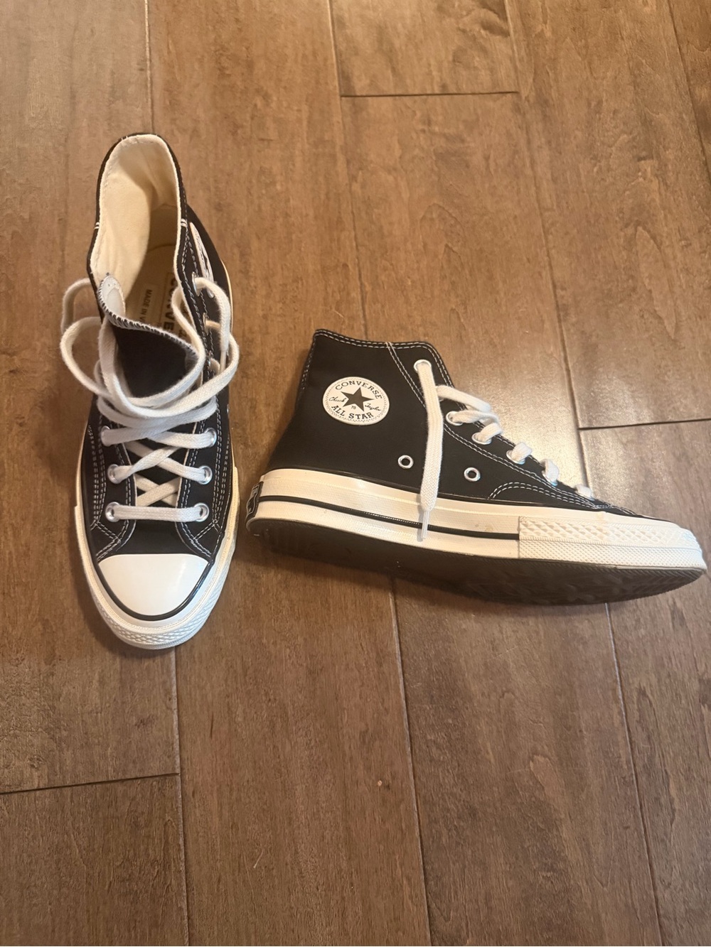 Converse Chuck Taylor All Star High Top Sneakers - Black Women's 6 Men's 4